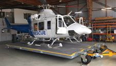 Przyczepa transportowa dla helikopterów ratowniczych